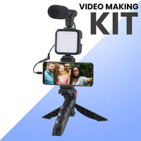 Thumbnail for Vloggers Making Kit With Tripod Stand
