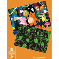Thumbnail for Paper Material Luminous Jigsaw Puzzle for Kids