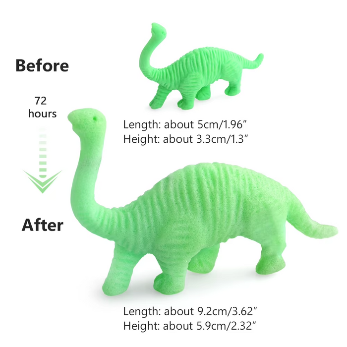 Grows 600% Larger Dinosaur in Water