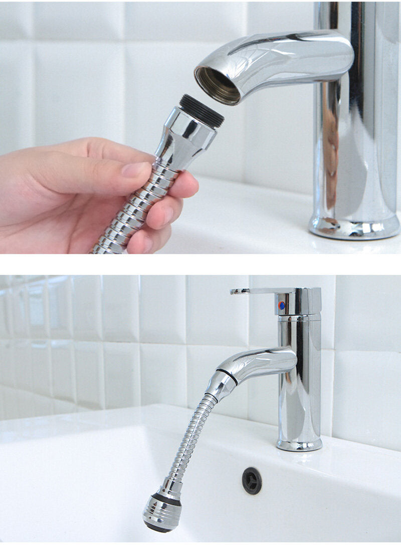 360°rotating Adjustable Faucet Kitchen Bathroom Adapter