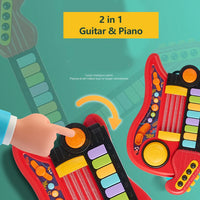 Thumbnail for 2 in 1 Folding Guitar And Piano