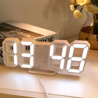 Thumbnail for Digital 3d Led Big Wall Desk Alarm Clock