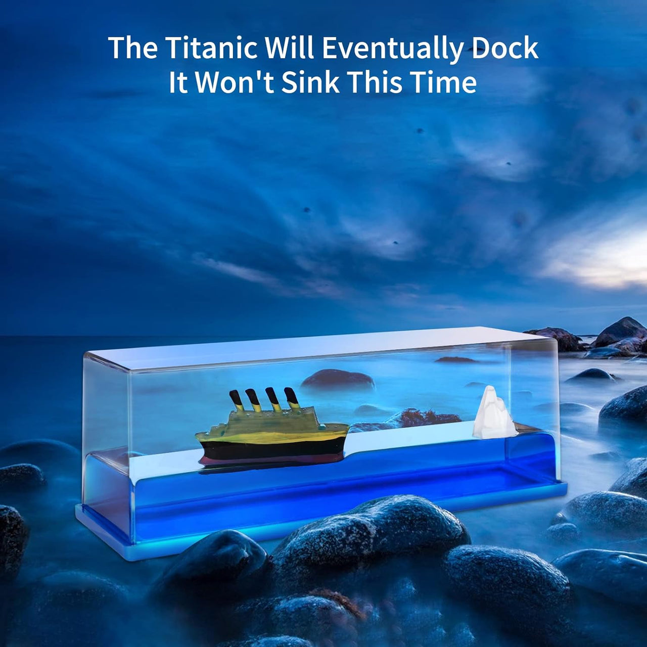 Titanic Iceberg Cruise Ship Model Decoration