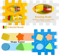 Thumbnail for 6 in 1 Multi-Purpose Learning Cube with MusicAnd Shape Sorter