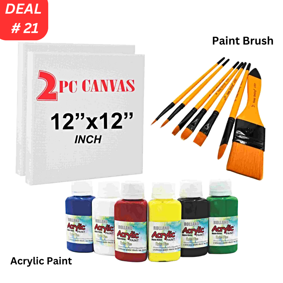 Acrylic Deal for Beginners - 15 Pieces