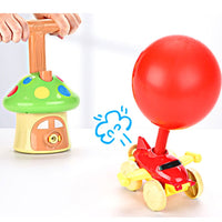 Thumbnail for Air Powered Balloon Car Press Inertia Car Cartoon for Kids
