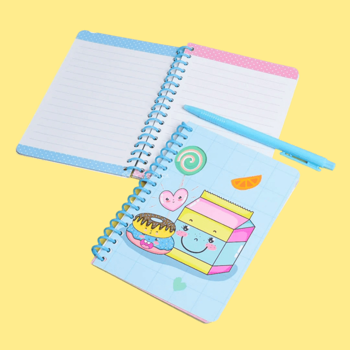 Stationery Set With Pen-Donut Milk