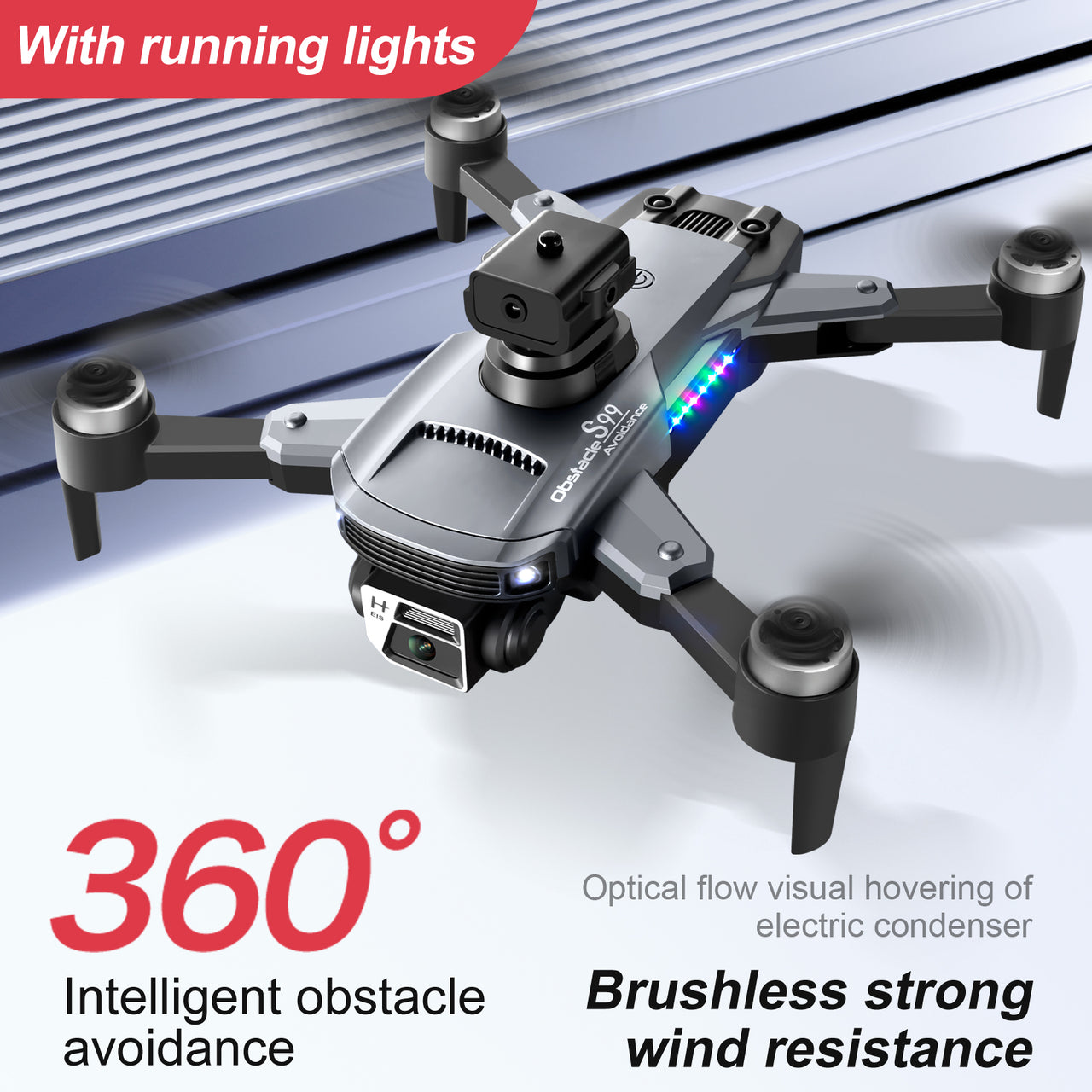 S99 Drone 4K Brushless Remote Control Aircraft
