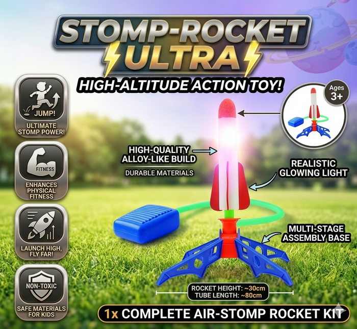 Air Rocket Foot Pump Launcher