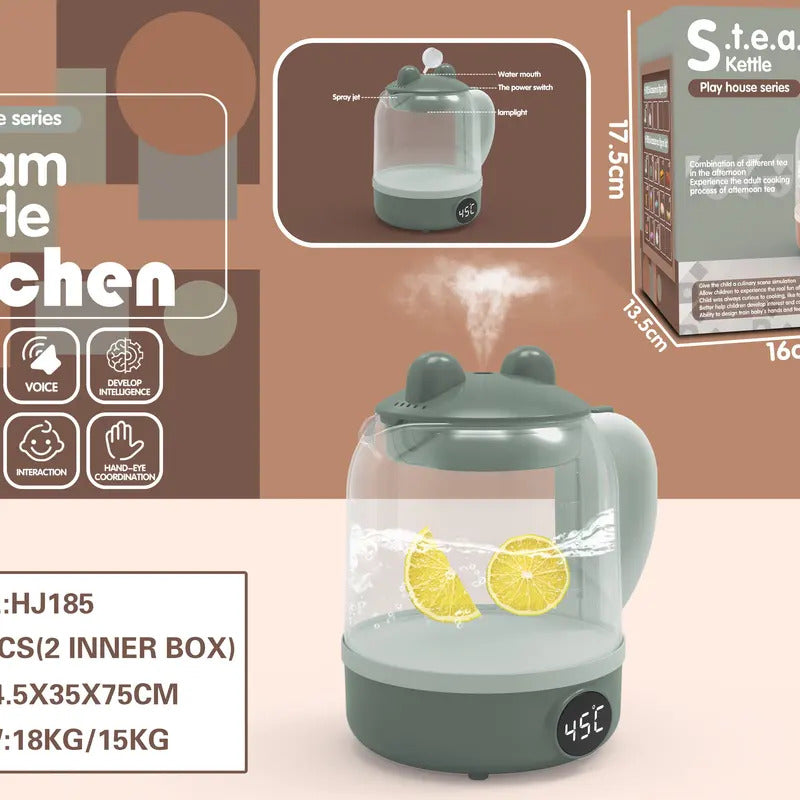 Electric Steam Kettle Play Set