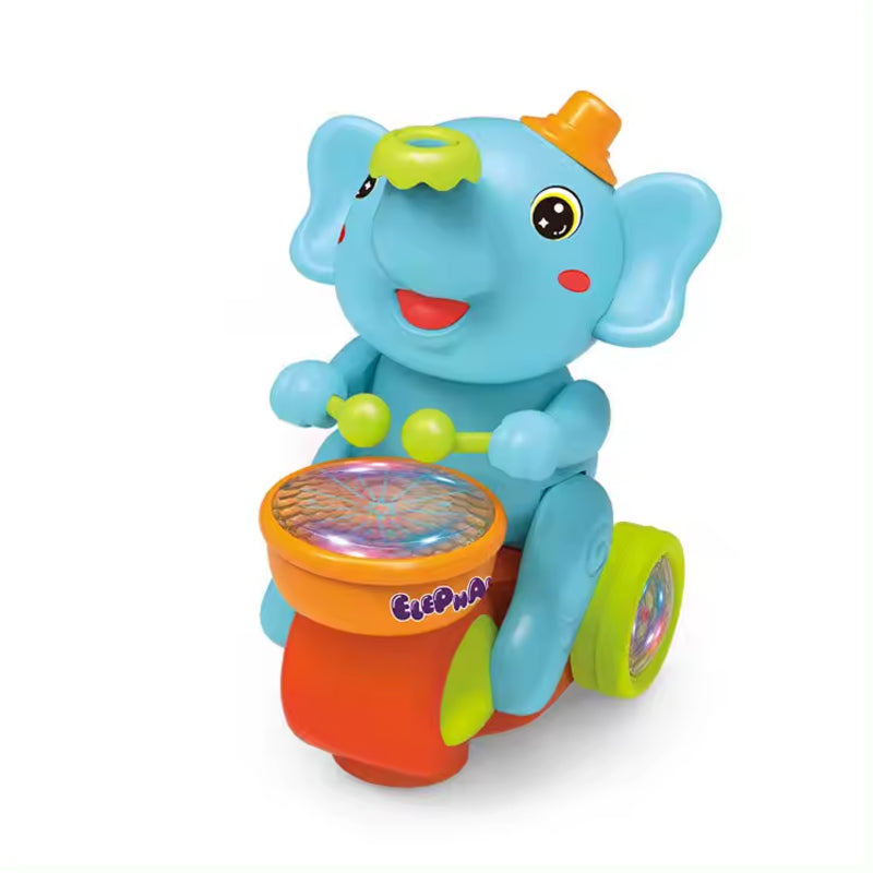 Battery-Operated Musical Elephant