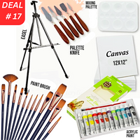 Thumbnail for Professional Mega Artist Acrylic Painting  Deal - 33 Pieces