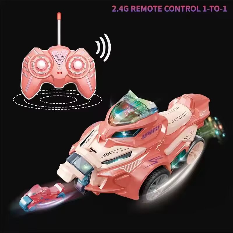 Remote Motorcycle Catapult Cars Plastic Kids Electric Motorcycle