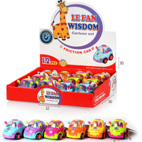 Thumbnail for Cartoon Character Baby Friction Car Toy