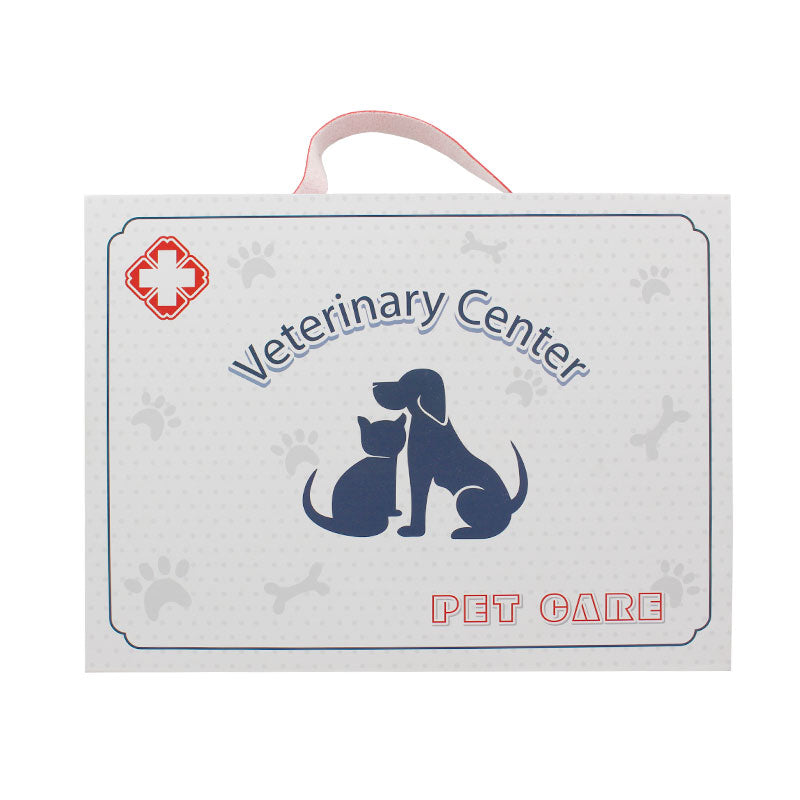 Wooden Veterinary Center Pet Care