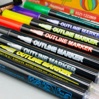 Thumbnail for Pack Of 12 color Markers metal art drawing pen