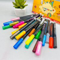 Thumbnail for Pack Of 24 color Markers metal art drawing pen