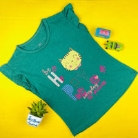 Thumbnail for Hunny Bunny Kitty Printed T-shirt For Kids
