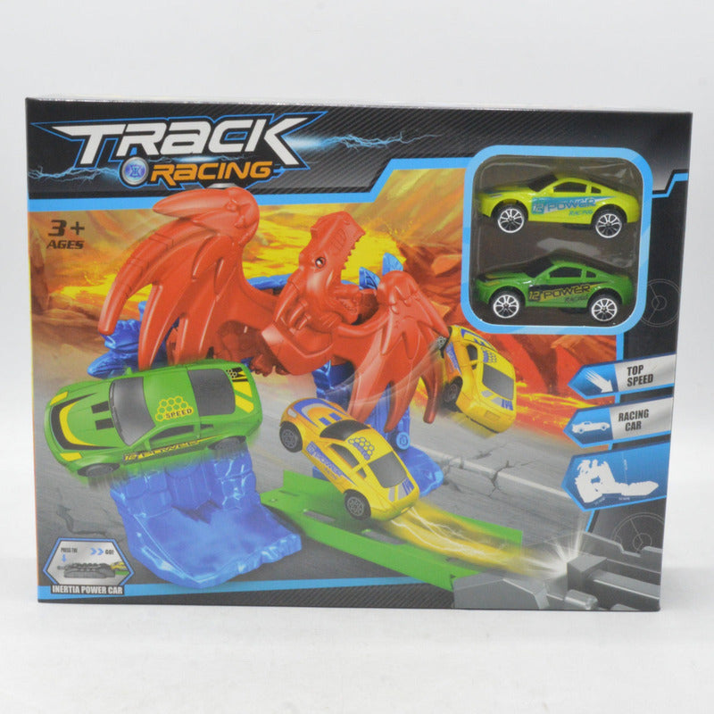 Racing Cars Track Set For Kids