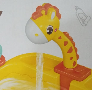 Giraffe Automatic Running Water Wash Basin Toy