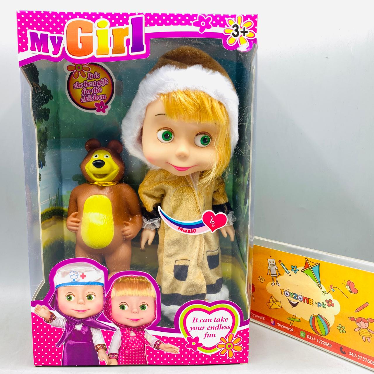 Masha and The Bear Doll Toys