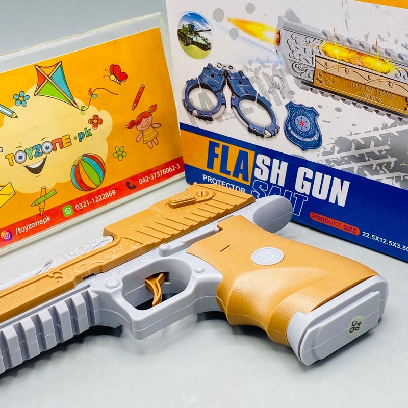 Flash Gun Protector With Light & Sound