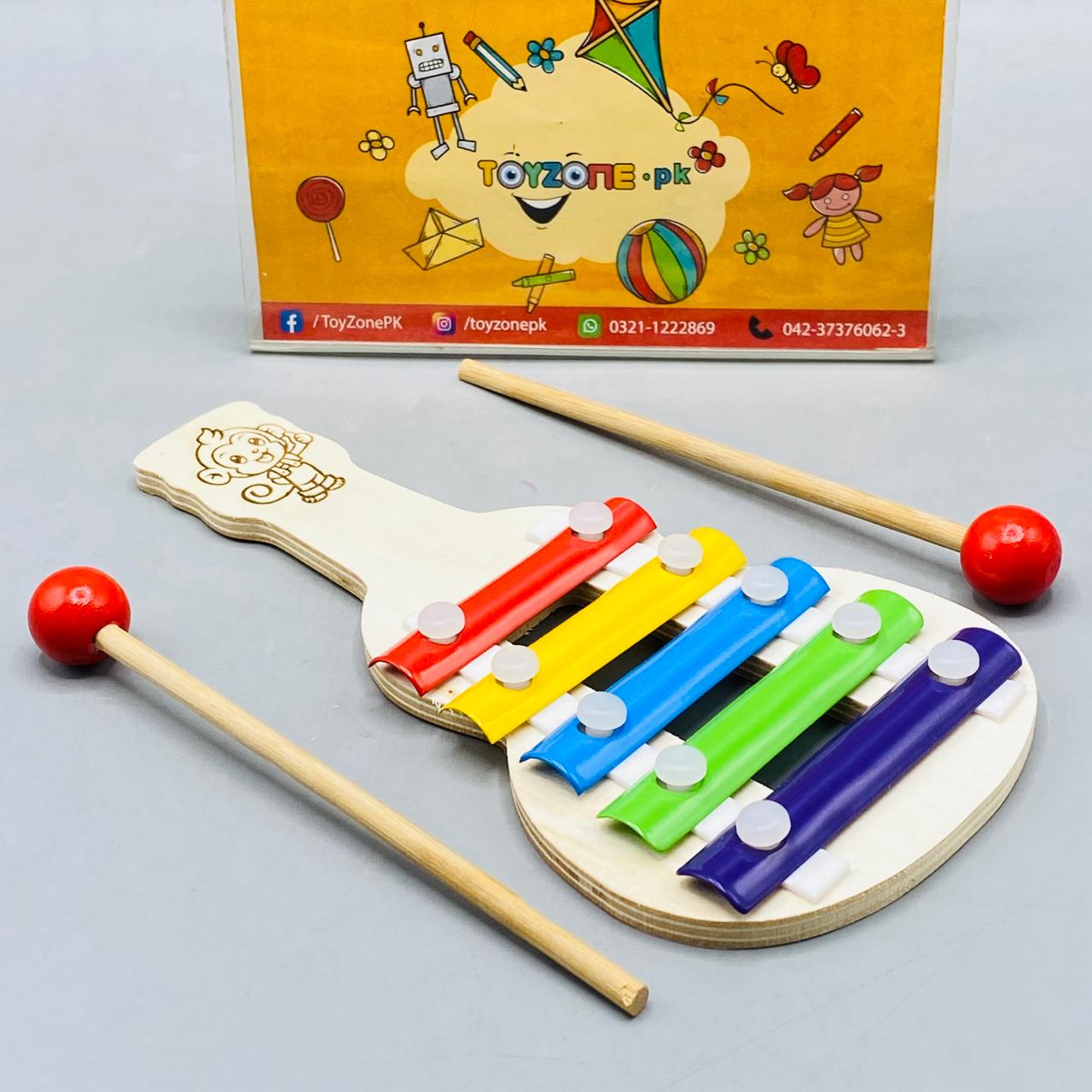 Guitar Shaped Xylophone