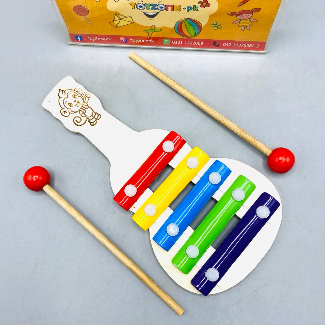 Guitar Shaped Xylophone