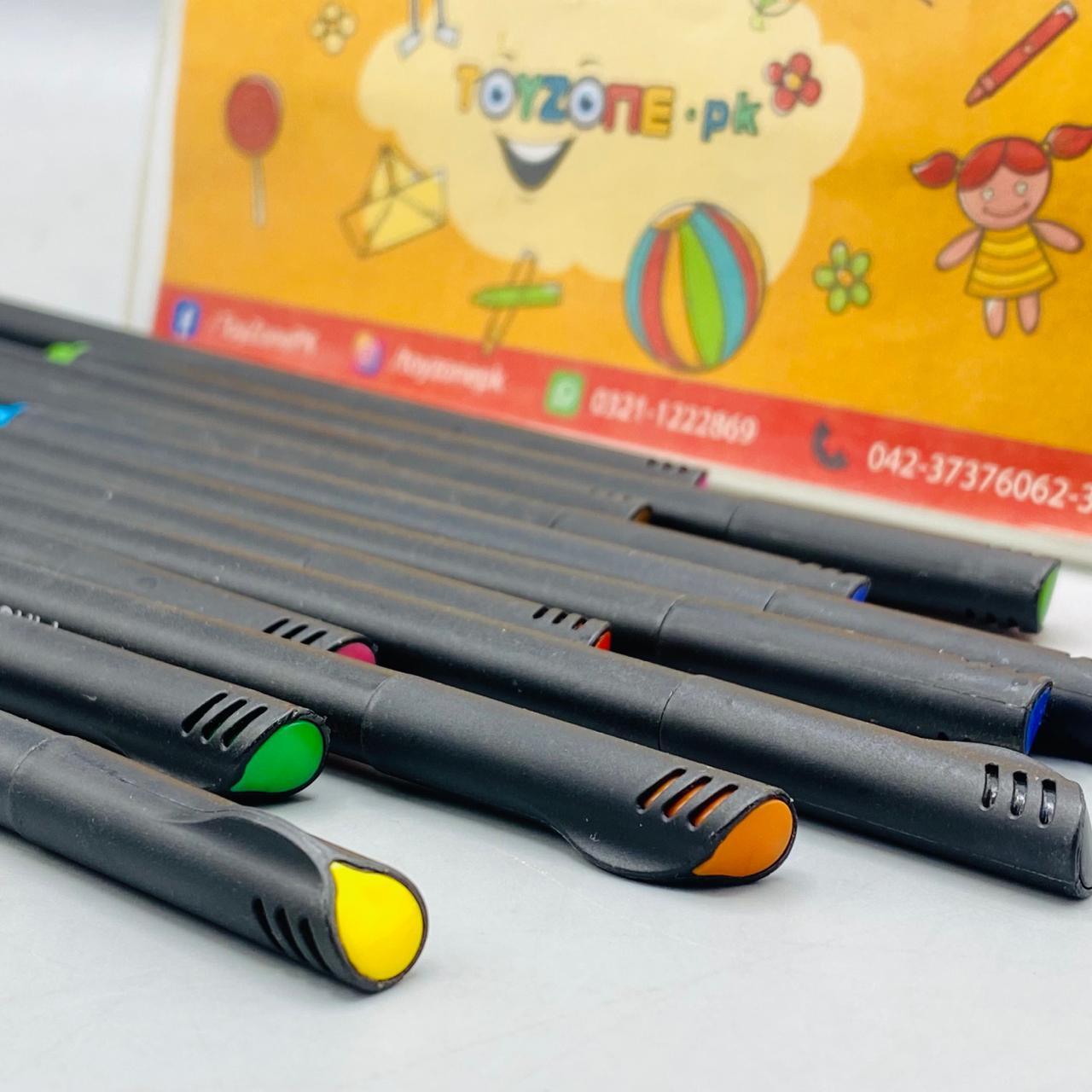 Fineliner Color Pen Set (24 Pieces)