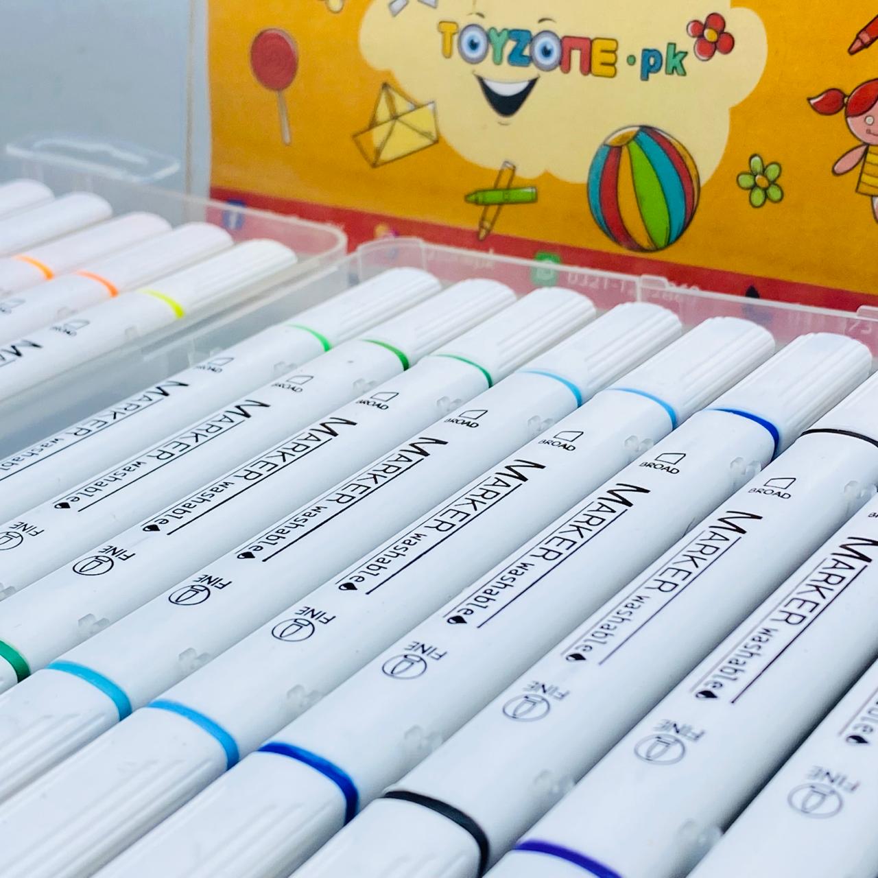 Double-Sided Marker Set (18 Colors)