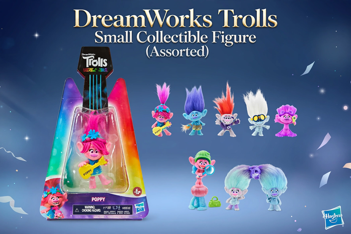 Hasbro DreamWorks Trolls Small Collectible Figure (Assorted)