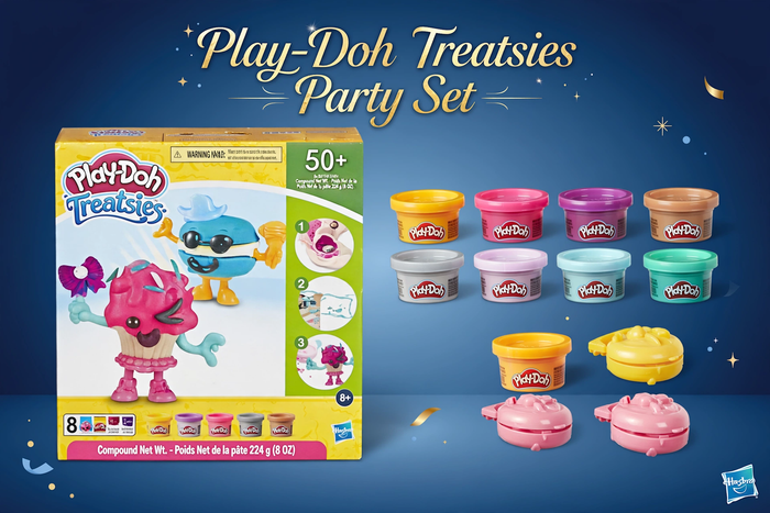 Hasbro Play-Doh Treatsies Party Set