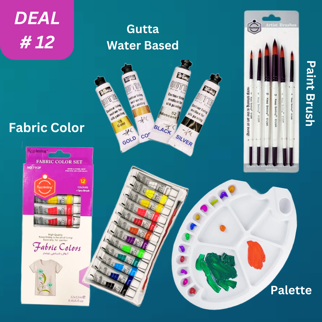 Artist Fabric Painting set Deal - 23 Pieces