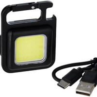 Thumbnail for COB Rechargeable Keychain Mini Flashlight