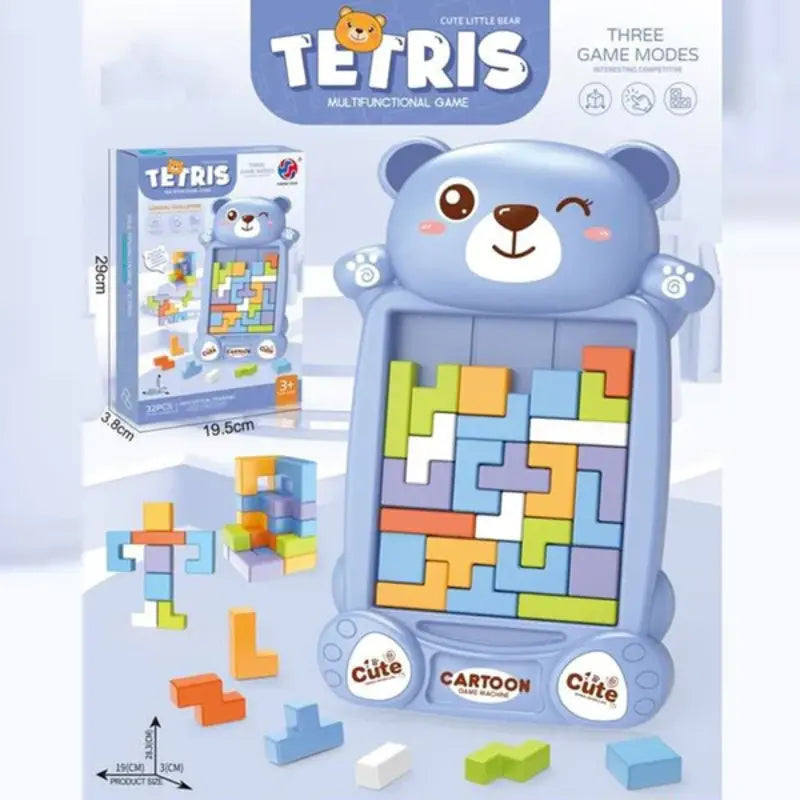Multifunctional Puzzle Tetris Game