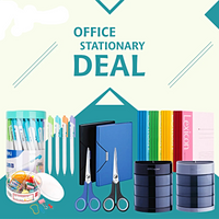 Thumbnail for Deli Office Stationery Deal 10 Pieces Set