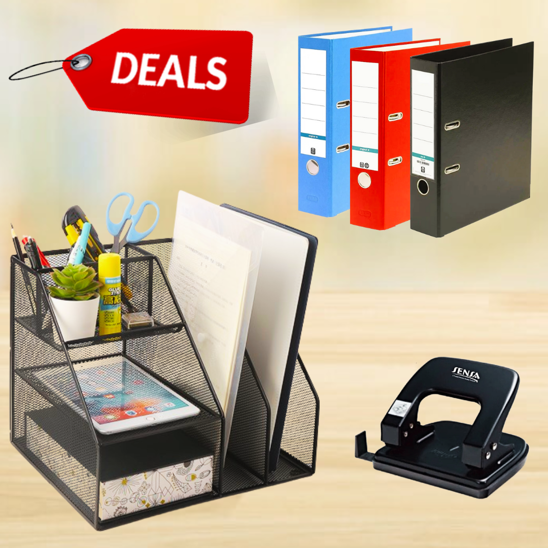 Office Desk Accessories Deal ( Pack of 5 )