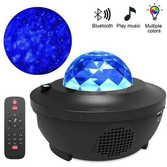 LED Starry Light Projector With Music