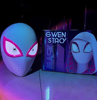 Thumbnail for LED Light Spider Man Gwen Stacy Wearable Full Face