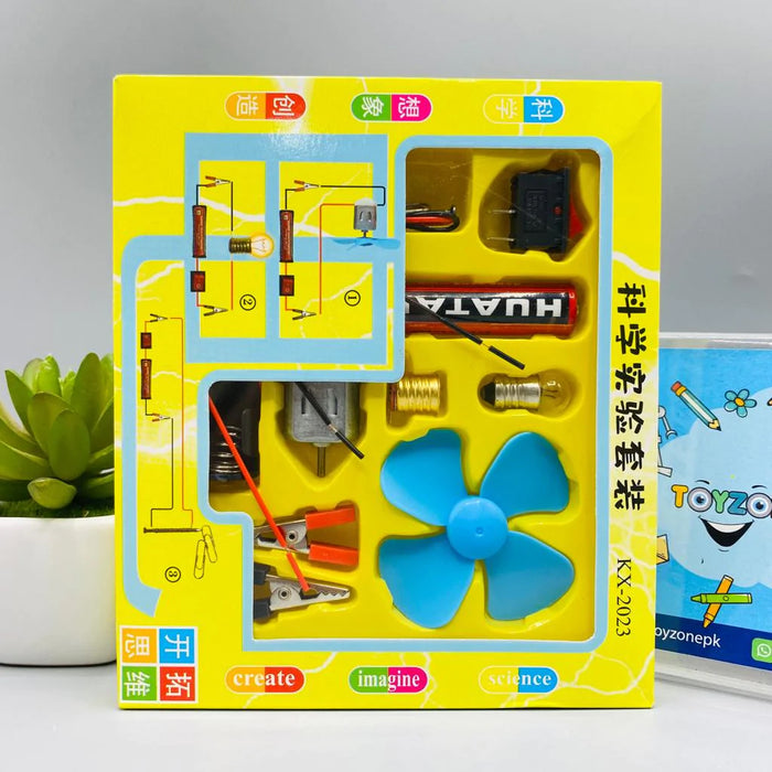 Electronic Science DIY Light Control Fan Circuit Kit