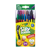 Thumbnail for crayola silly scents mini twistables 24 crayons