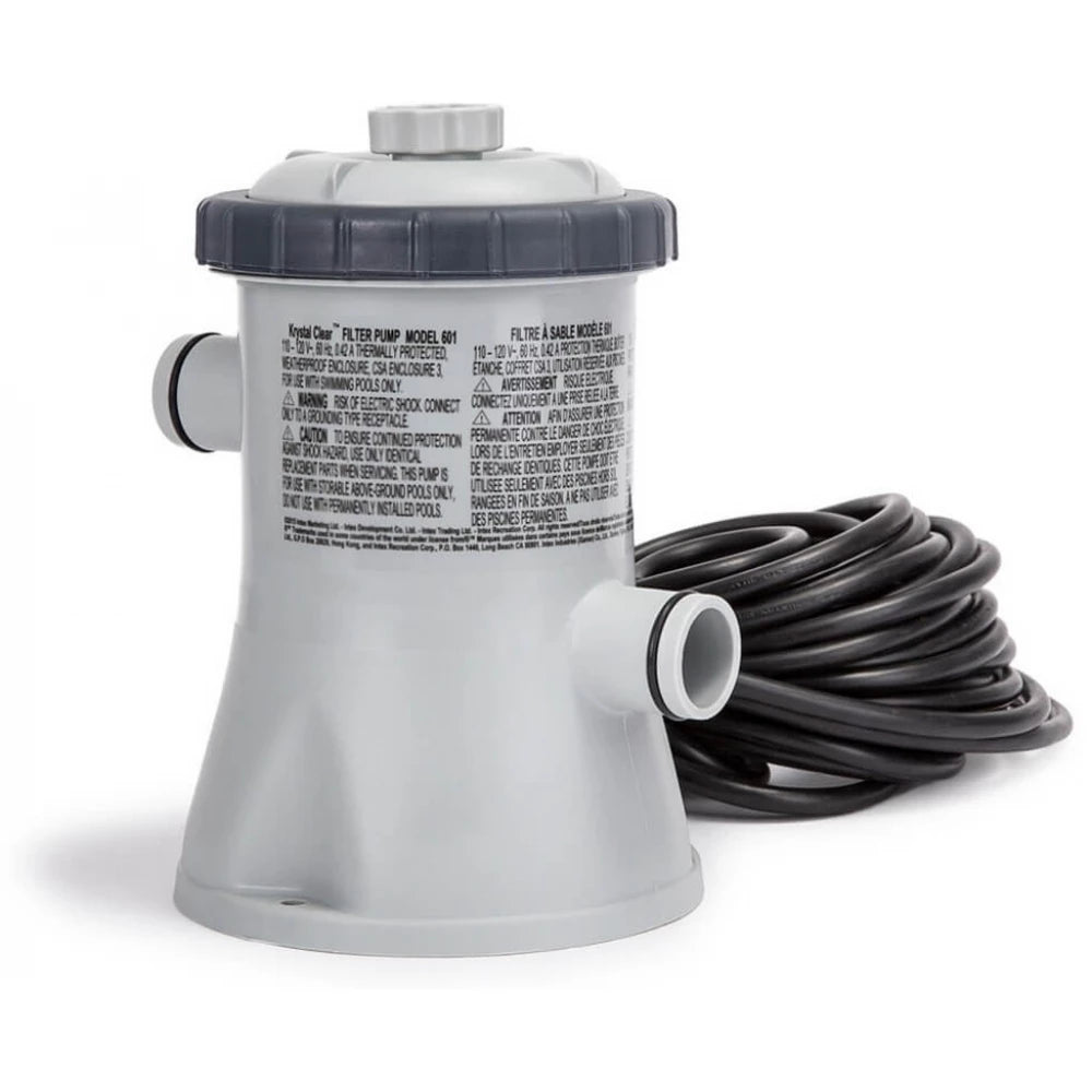 Intex Krystal Clear Cartridge Filter Pump 220 - 240V