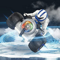 Thumbnail for 360 spinning action stunt motorcycle