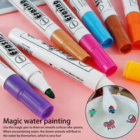 Thumbnail for Magical Floating Painting In Water With Spoon (8 pcs Marker)