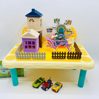 Thumbnail for 45 pieces building blocks table set