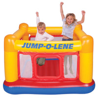 Thumbnail for intex jump o lene trampoline playhouse 68 5 x 68 5 x 44