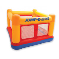 Thumbnail for intex jump o lene trampoline playhouse 68 5 x 68 5 x 44