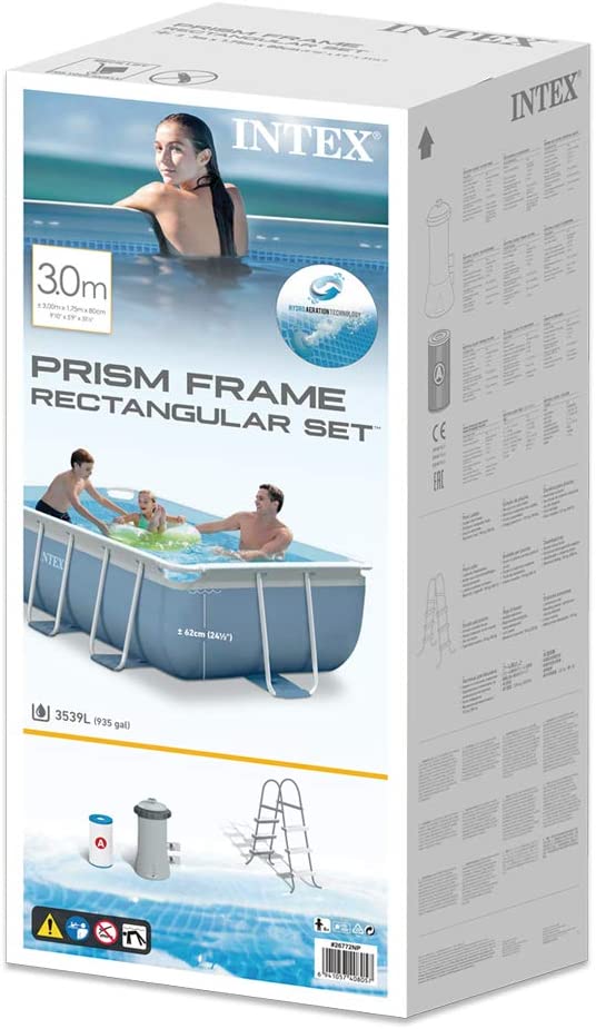 Intex Prism Frame Rectangular Swimming Pool