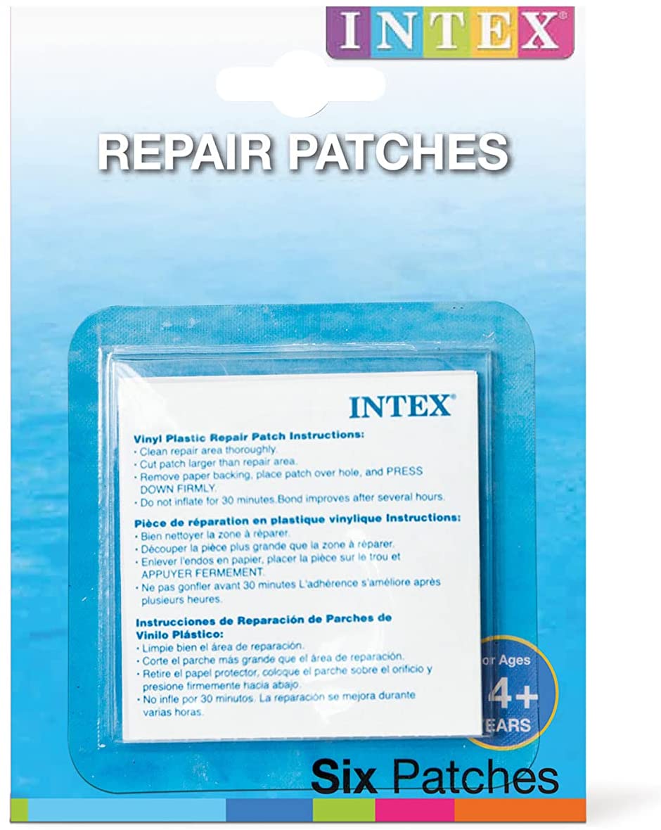 intex wet plastic vinyl repair set