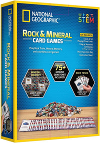 Thumbnail for National Geographic Rock & Mineral Card Games